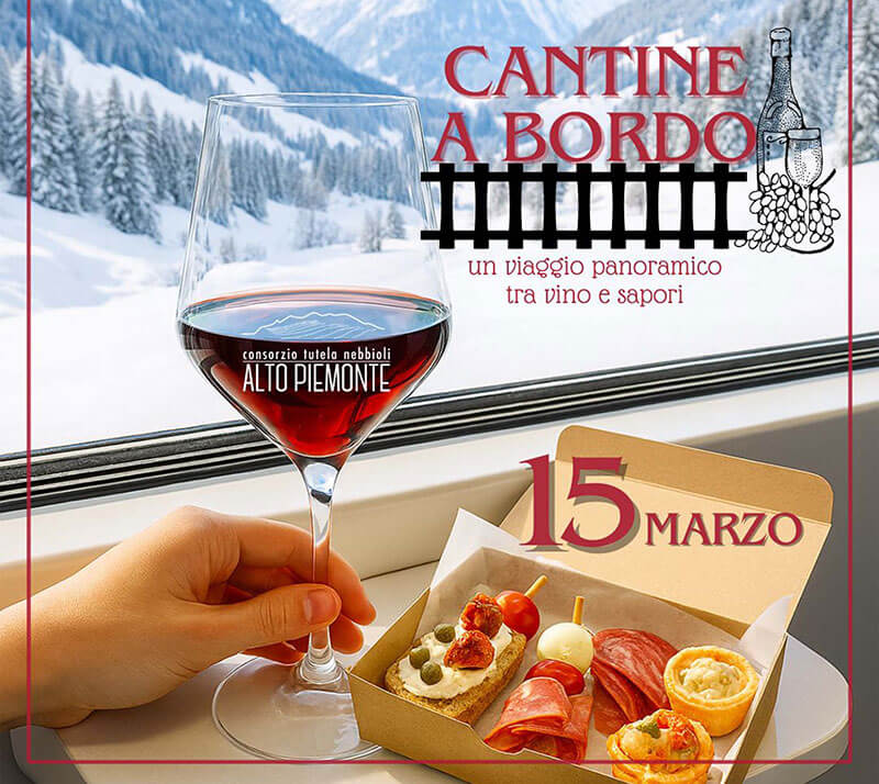 Cantine a Bordo – Scopri l’Alto Piemonte a bordo della Vigezzina