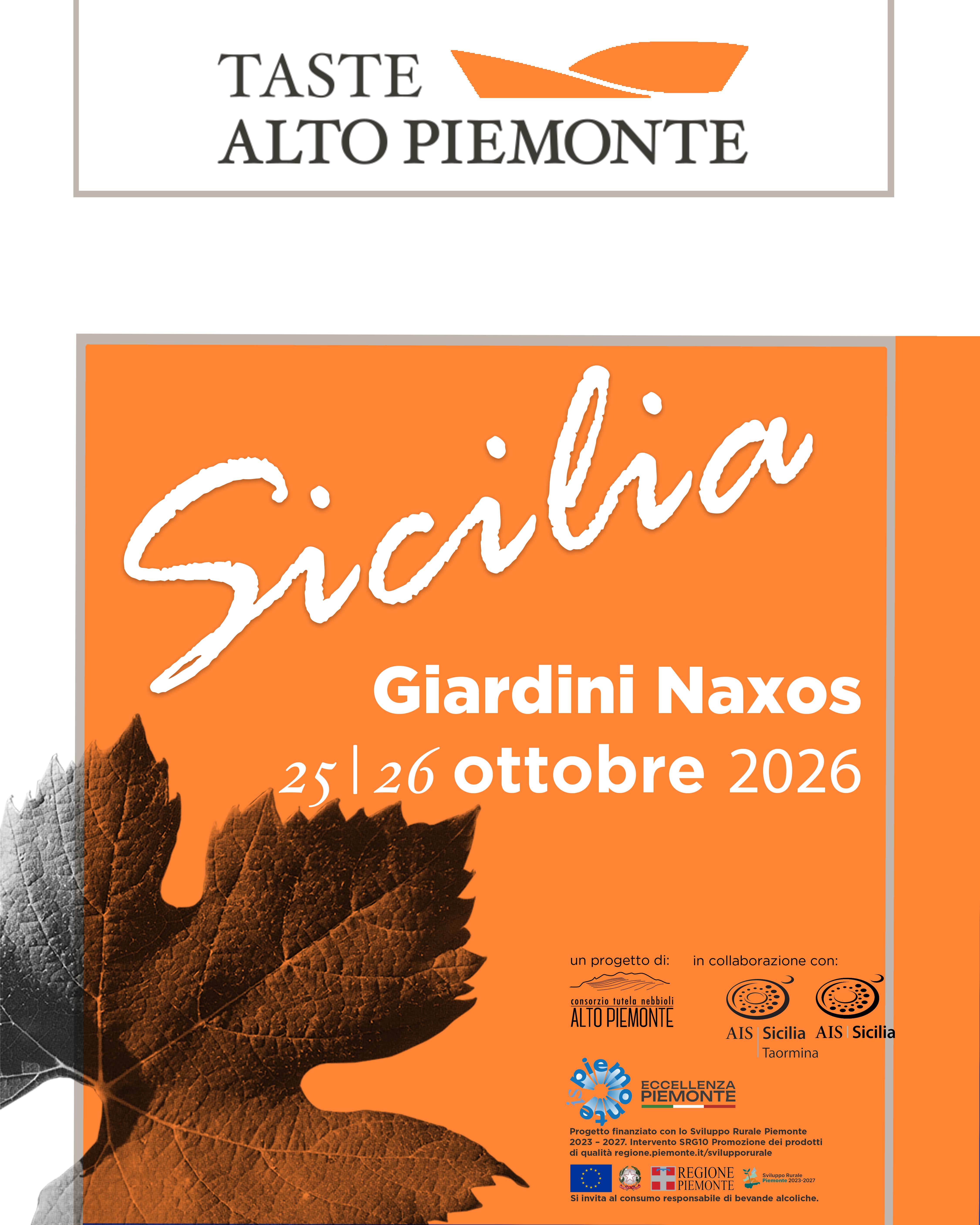 Taste Alto Piemonte Sicilia 2026